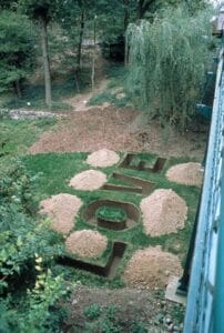 Love Grave-3, 2003, Installation from the exhibition Forefront, Indianapolis Museum of Art