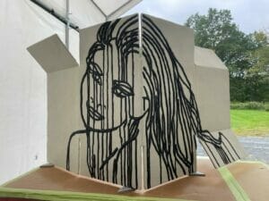 Drawing on Cardboard boxes 1(1)
