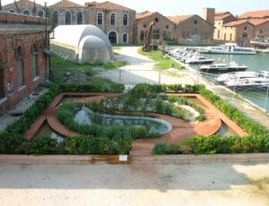Yin Yang Garden, Venice Biennale Arsenal, 2005, Venice, Italy, AMER3.2005