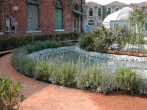 Yin Yang Garden, Venice Biennale Arsenal, 2005, Venice, Italy, AMER5.2005